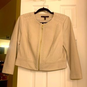 White House Black Market Genuine Leather Jacket